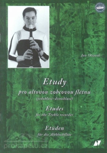 JAN OLEJNÍK  Etudy pro alt.zobcovou flétnu